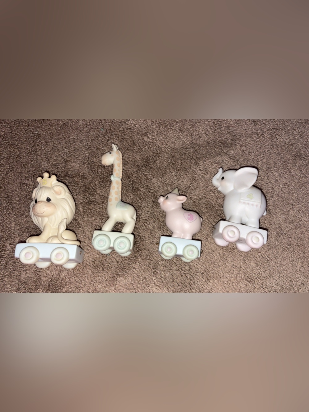 Precious Moments Train Set (only 4)